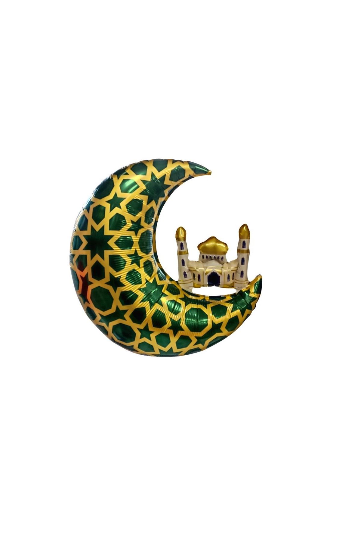 Ay Kubbe Folyo Balon Yeşil