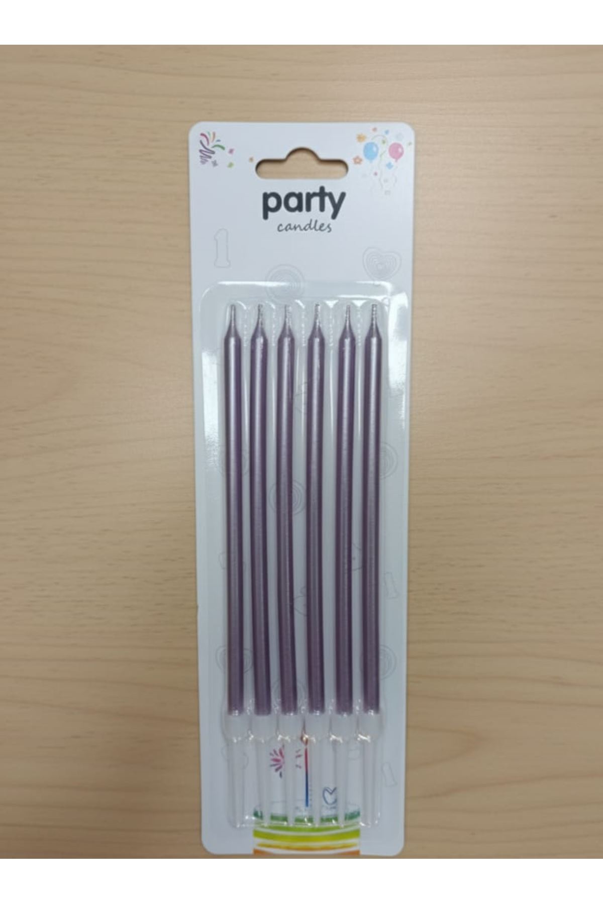 Pasta Mumu S6909-5 İnce 6'lı Makaron Parlak