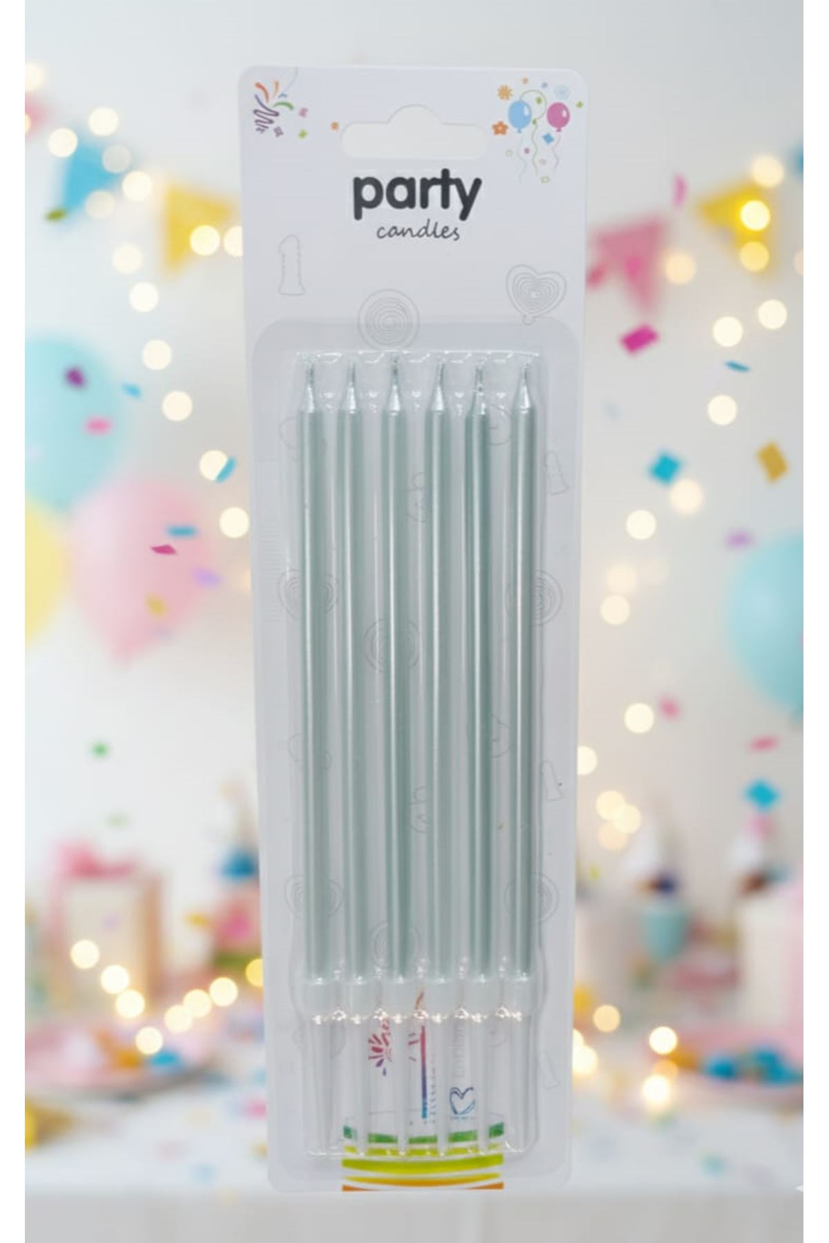 Pasta Mumu S6909-5 İnce 6'lı Makaron Parlak