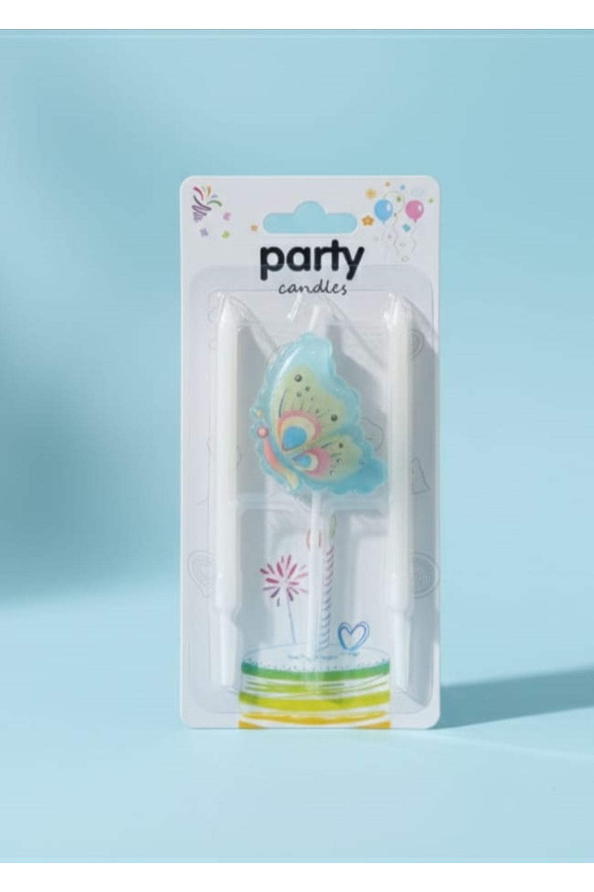 Pasta Mumu S6909-7 Kelebek 3'lü Set