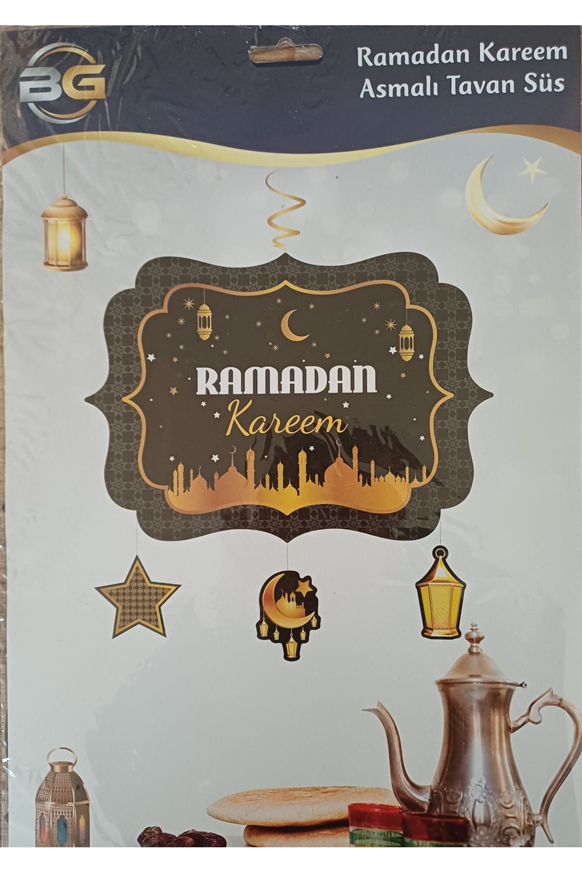 Asmalı Tavan Süsü Ramadan Kareem