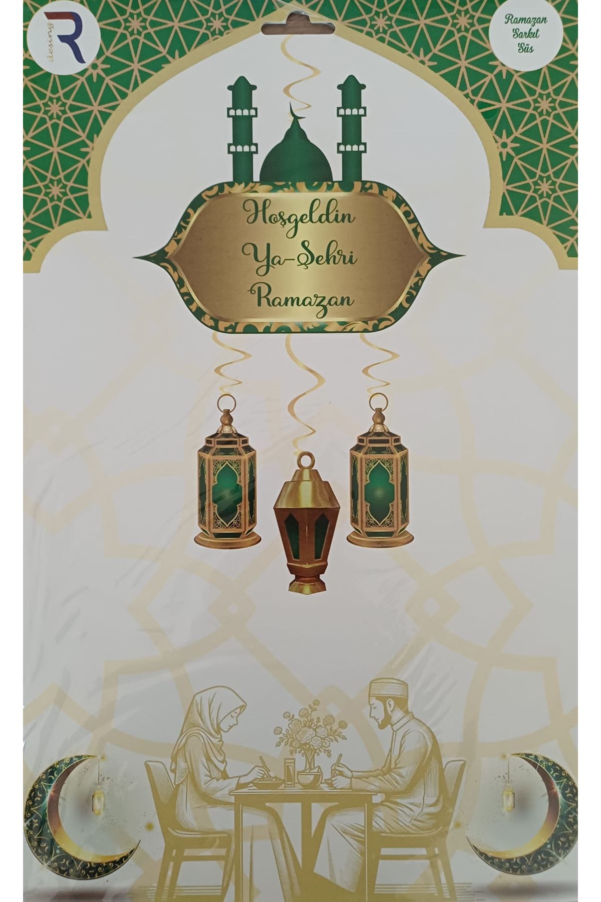 Asmalı Tavan Süsü Hoşgeldin Ya Şehri Ramazan