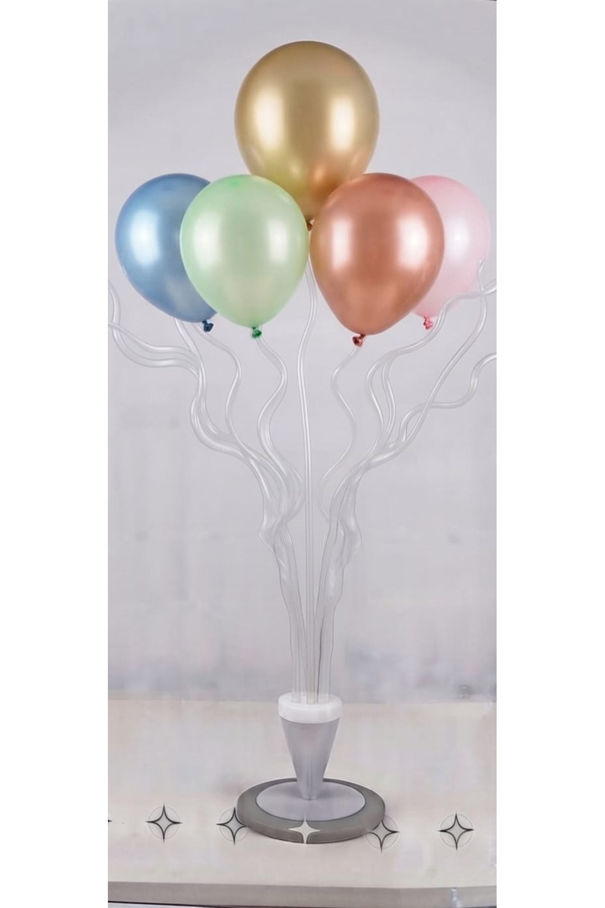 Balon Standı 1705-16 Kıvrımlı