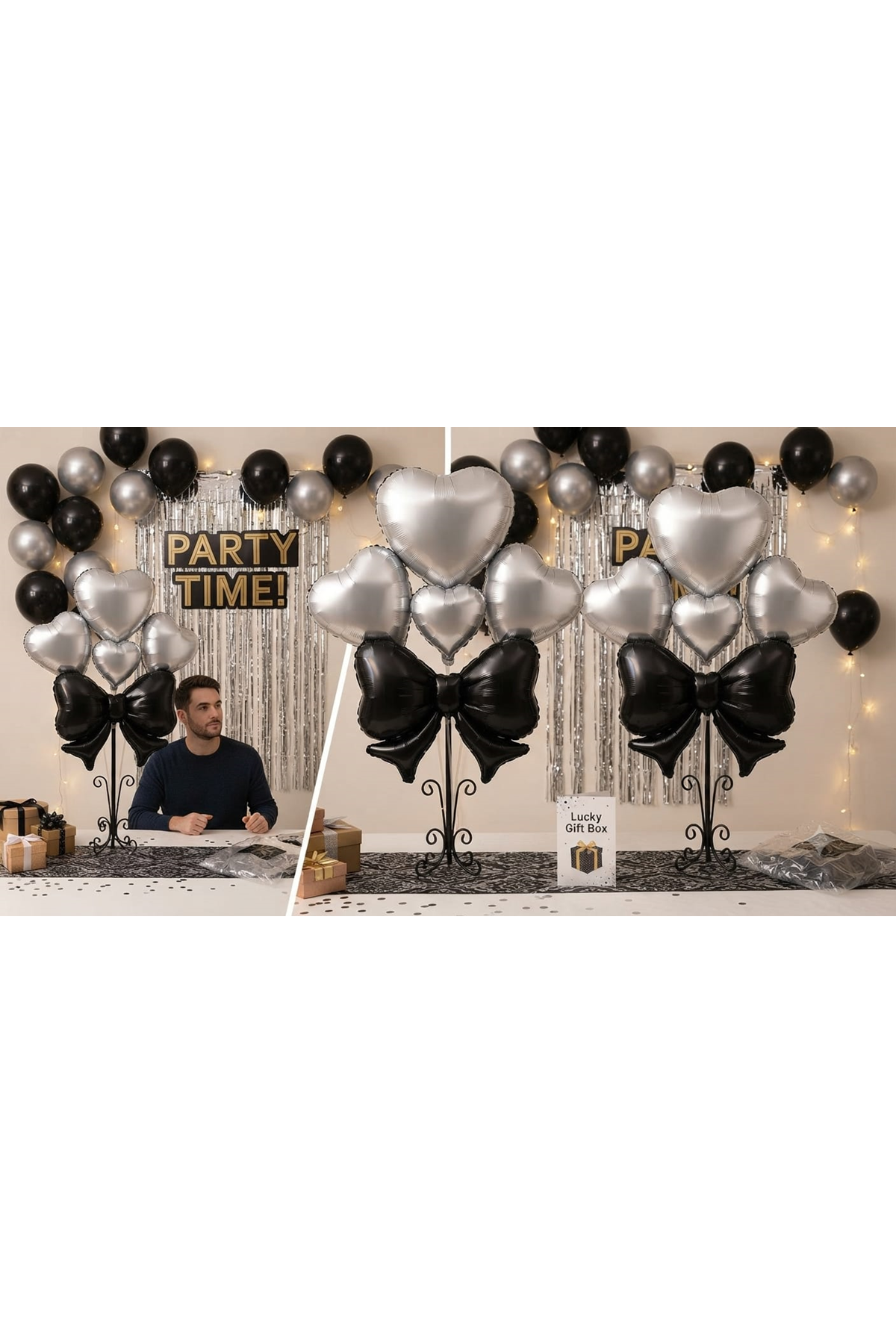 Balon Folyo Set 1705-10 Fiyonklu