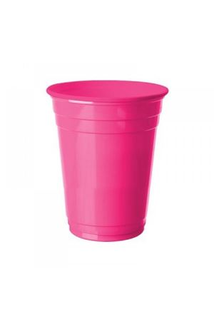 Kullan At Bardak Fuşya 8 Adet - PartiPan