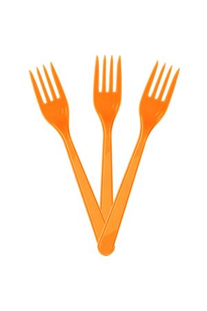 Kullan At Çatal Turuncu 10 Adet