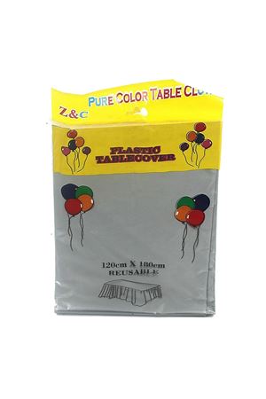 Gümüş Plastik Masa Örtüsü