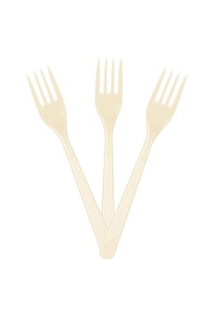 Kullan At Çatal Krem 10 Adet