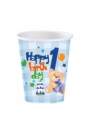 Karton Bardak 1 Yaş Ayıcıklı Erkek