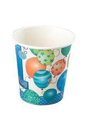 Neşeli Balıklar Mavi Karton Bardak