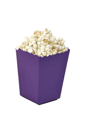 PartiPan Mısır Kutusu Mor Renk 10'lu