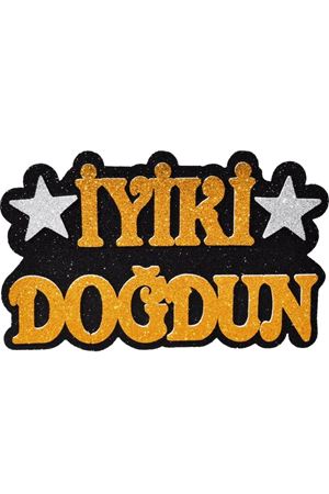 İyiki Doğdun Strafor Gold
