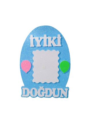 Resim Çerçeveli Strafor Mavi