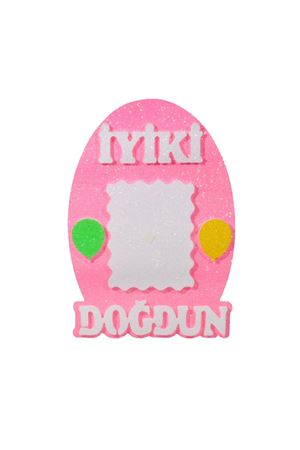 Resim Çerçeveli Strafor Pembe