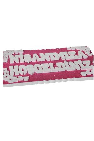 Nişanımıza Hoş Geldiniz Strafor Pembe