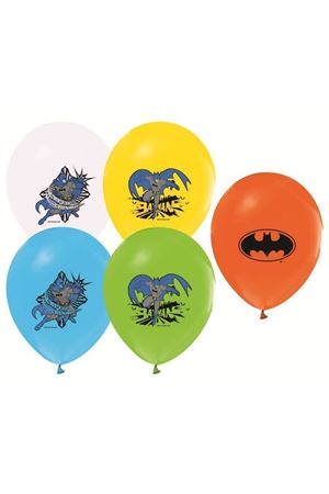 Çift Taraflı Batman Baskılı Balon