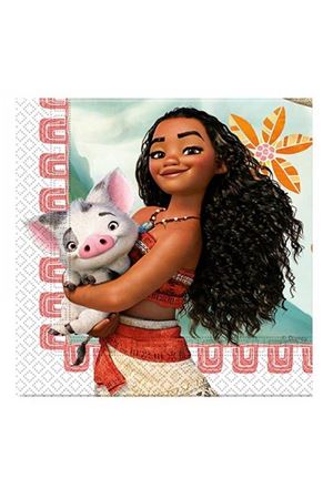 Moana Parti Peçetesi 20 Adet