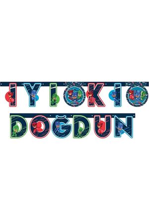 PJ Masks İyiki Doğdun Yazı Banner