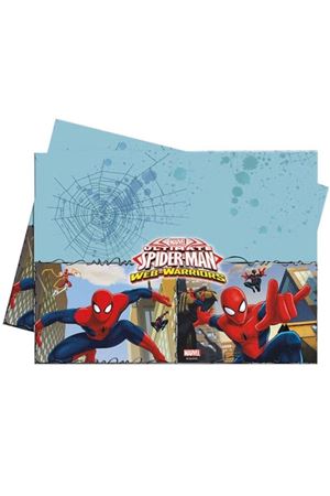 Ultimate Spiderman Plastik Masa Örtüsü