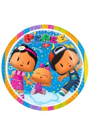 Pepee Renkli Düşler Parti Tabağı