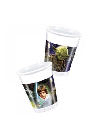 Star Wars & Heroes Plastik Bardak