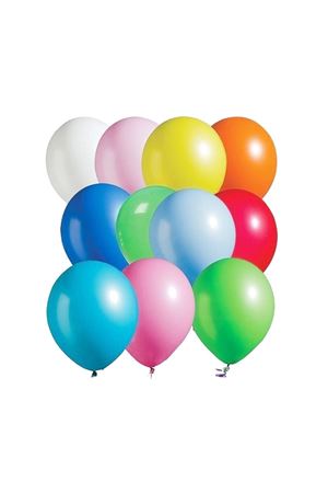 Pastel Balon Karışık Renkler 100 Adet