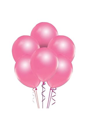 Metalik Balon Pembe 100 Adet