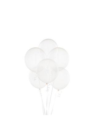 Pastel Şeffaf Balon 100 Adet