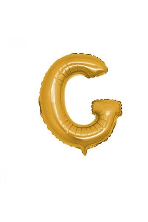 G Harfi Folyo Balon Altın 40 cm