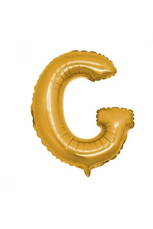 G Harfi Folyo Balon Altın 100 cm