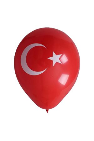 Ay Yıldız Baskılı Balon 100 Adet