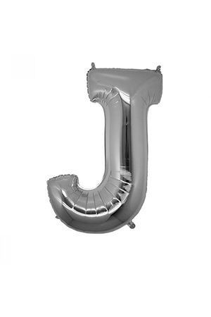J Harfi Gümüş Folyo Balon 100 cm