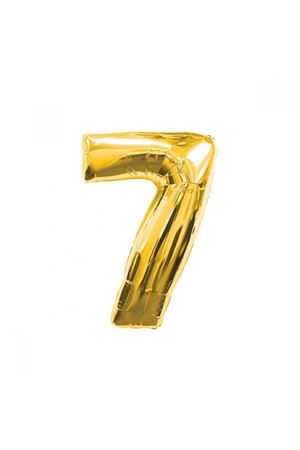 7 Rakam Folyo Balon Altın 100 cm