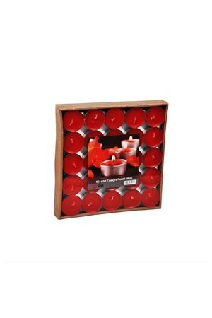 Tealight Mum Kırmızı 50 Adet