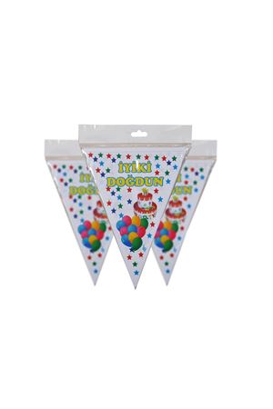 PartiPan Flama İyi ki Doğdun Yıldızlı 10'lu