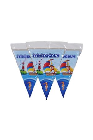 PartiPan Flama İyi ki Doğdun Denizci 10'lu
