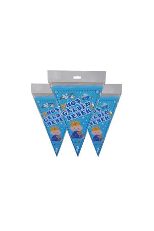 Hoşgeldin Bebek Flama Mavi 10 Adet