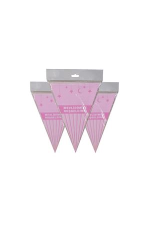 PartiPan Mevlidimize Hoşgeldiniz Pembe 10'lu