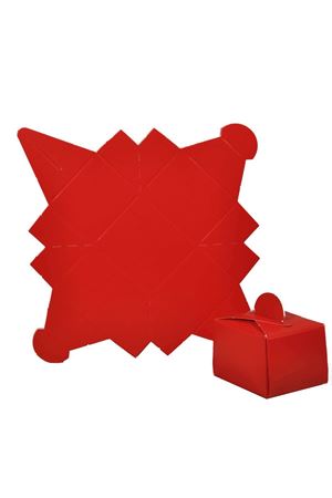 Lokum Kutusu Kırmız 50 Adet