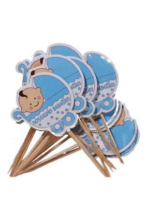 PartiPan Hoşgeldin Bebeğim Kürdan Mavi 20'li