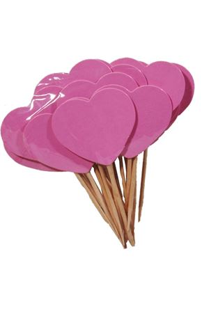 PartiPan Pembe Kalpli Kürdan 20'li