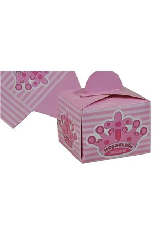 Lokum Kutusu Prenses Pembe 50 Adet