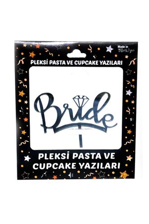 Bride Pleksi Pasta Süsü Gümüş