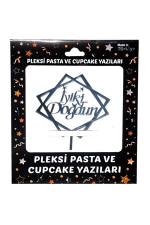 İyi ki Doğdun Çerçeveli Pleksi Gümüş