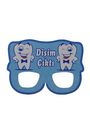 Diş Buğdayı Maske Mavi 6 Adet