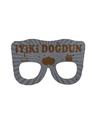 PartiPan İyi ki Doğdun Konuşma Gözlüğü Gümüş 10'lu