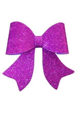 PartiPan Fiyonk Simli Eva Süs Mor 12 cm