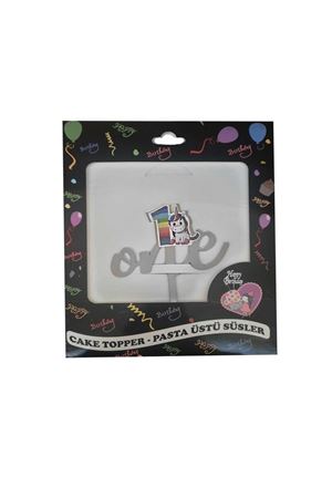 1 One  Unicorn Pleksi Gümüş