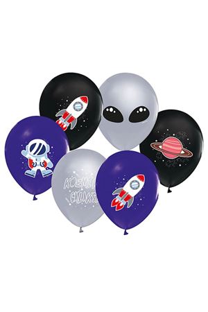Kozmik Galaksi Uzay Balon 10 Adet