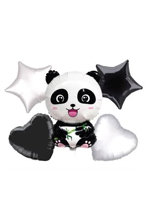 Panda Folyo Balon Set